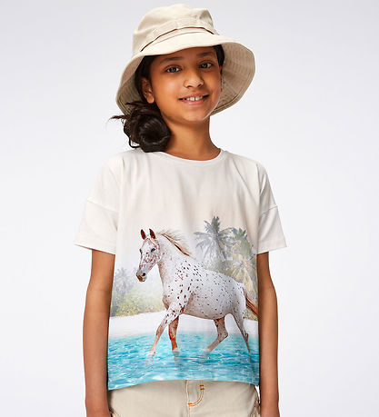 Molo T-Shirt - Raeesa - Horse am Strand