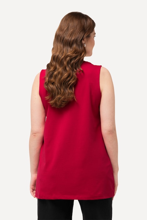 Longtop, Classic Fit, Carree-Ausschnitt, ärmellos