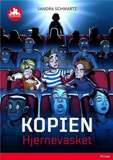 Kopien - Hjernevasket, Rød Læseklub - Sandra Schwartz - Bog