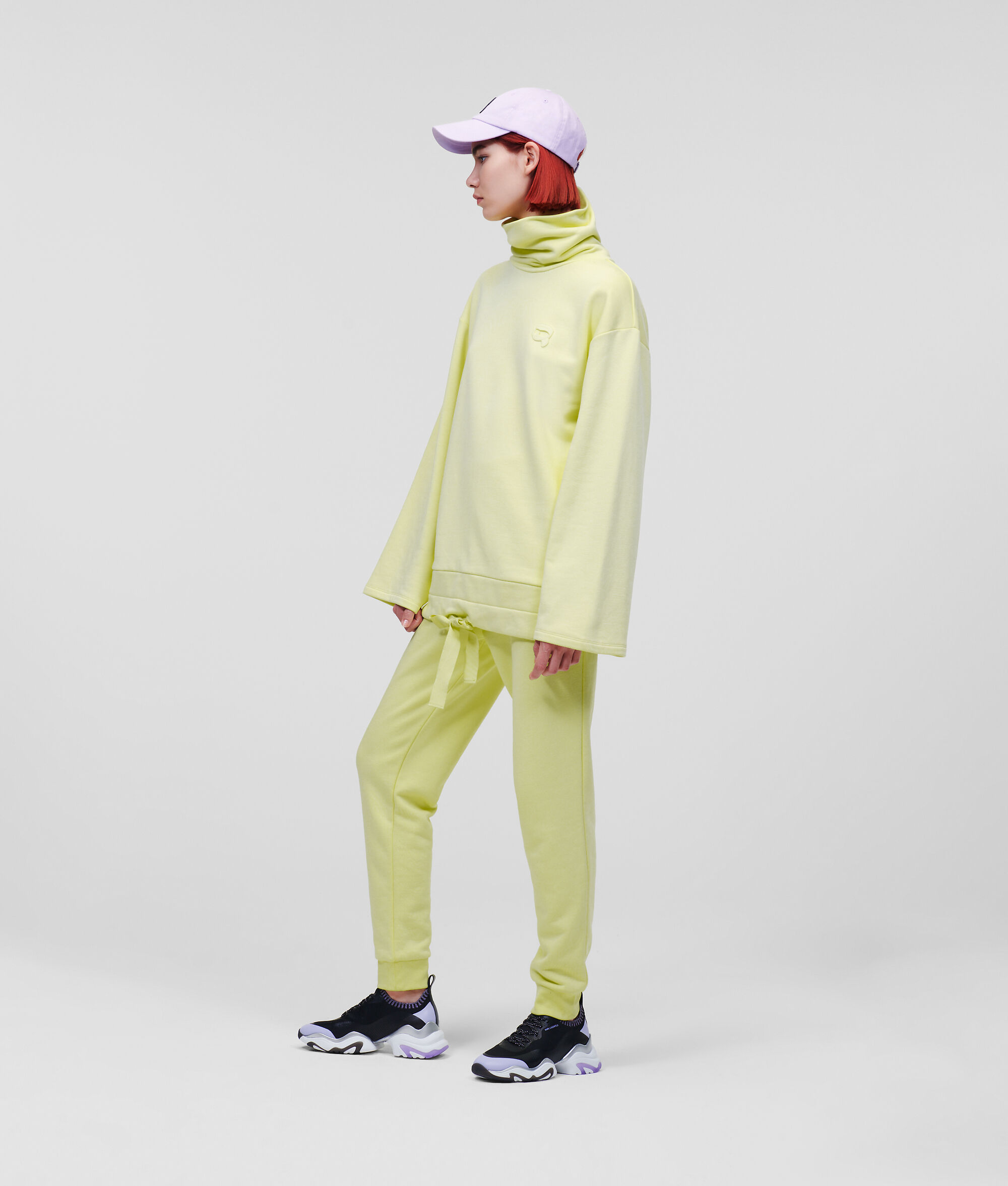 SWEAT-SHIRT COL MONTANT KARL IKONIK
