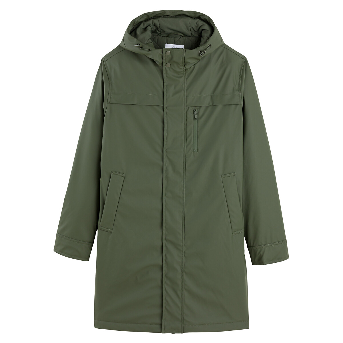 COLEÇÕES LA REDOUTE<br>Parka de comprimento médio com capuz
