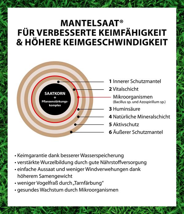 Dehner Saatgut Universalrasen, 500 g