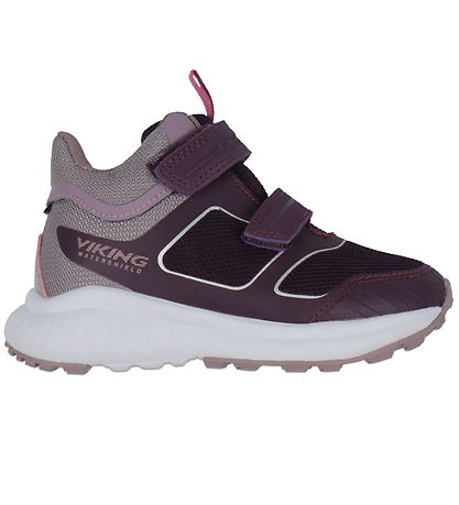 Viking Stiefel - Aery Mid WP 2V - Aubergine/Dusty Pink