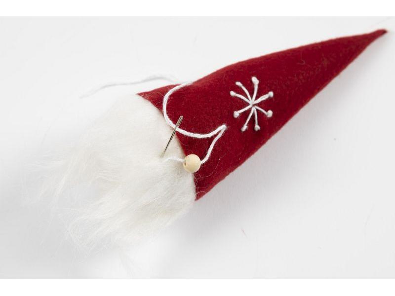 Creativ Company Bastelset Weihnachtensbaumschmuck Wichtel Individuell gestaltete Deko für den Weihnachtsbaum