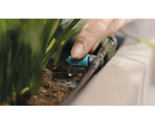 GARDENA Micro-Drip-System regelbare in-line druppelaar 0–15 l/u 10 st.
