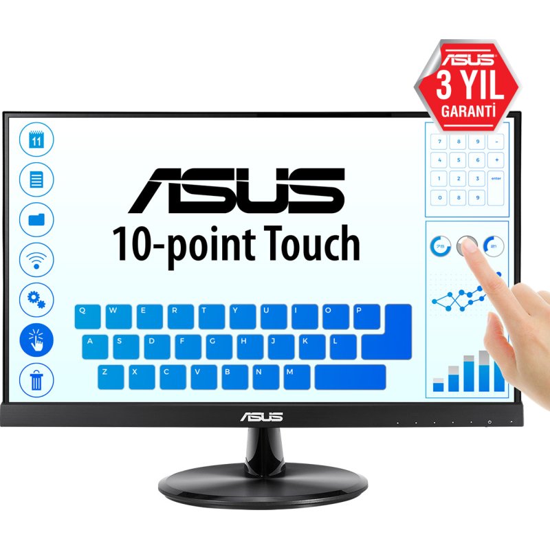 ASUS VT229H écran plat de PC 54,6 cm (21.5