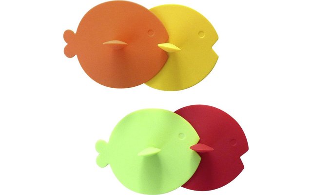 Gimex Silikondeckel Set Fisch Rainbow
