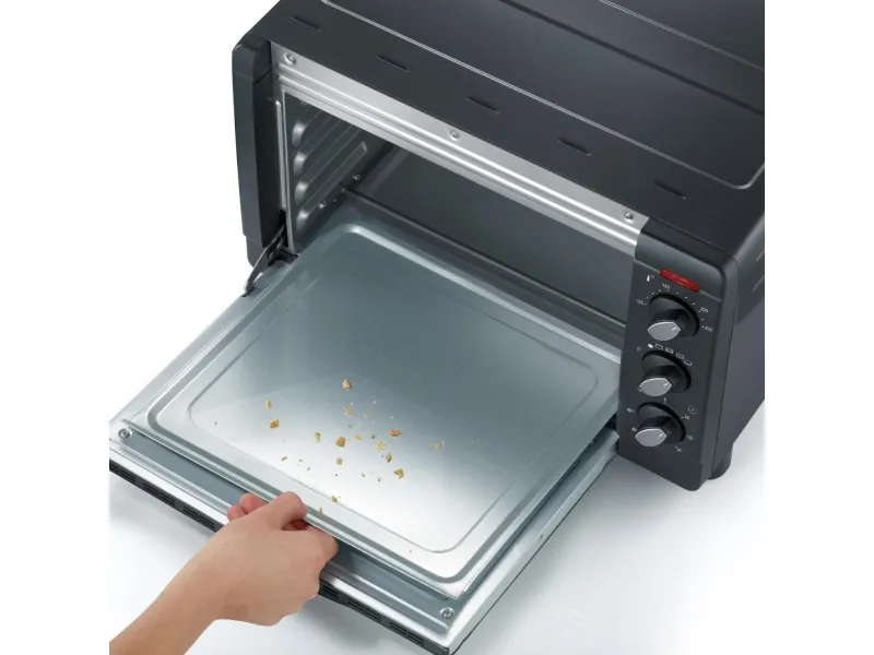 SEVERIN TO 2073 - Elektrisk ovn - konvektion - 60 liter - 2200 W - sort