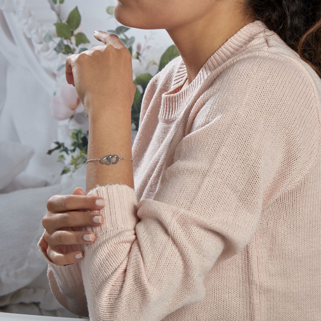 Bracelet Aalia Argent Blanc