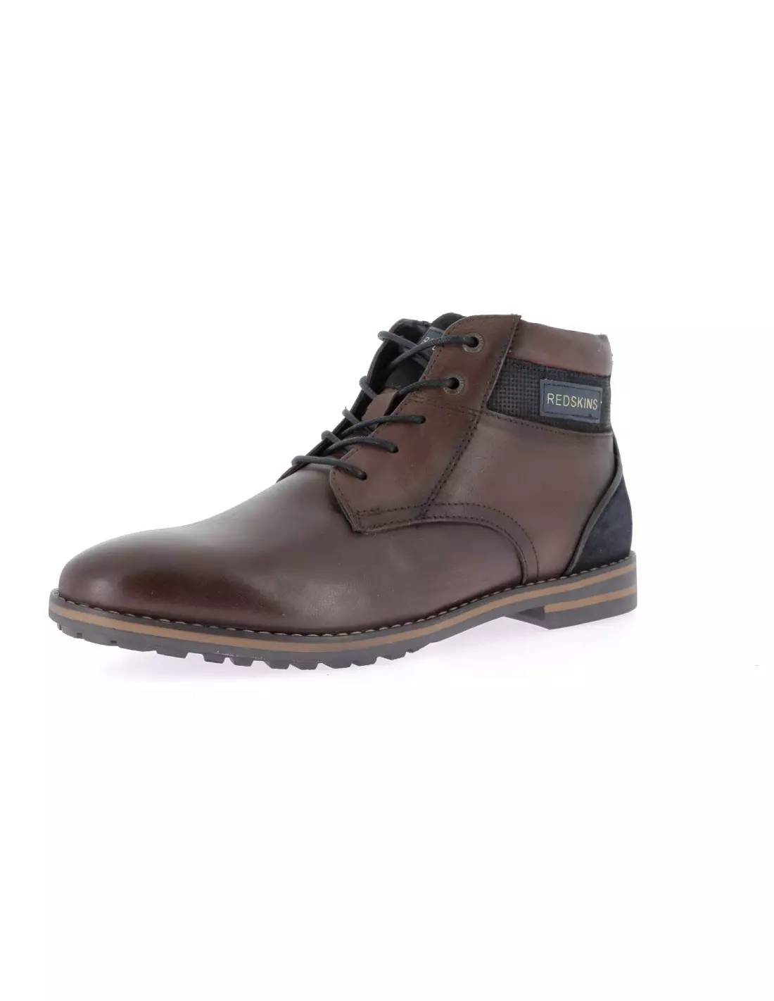 REDSKINS ELEC - Bottines & boots CHATAIGNE+MARINE