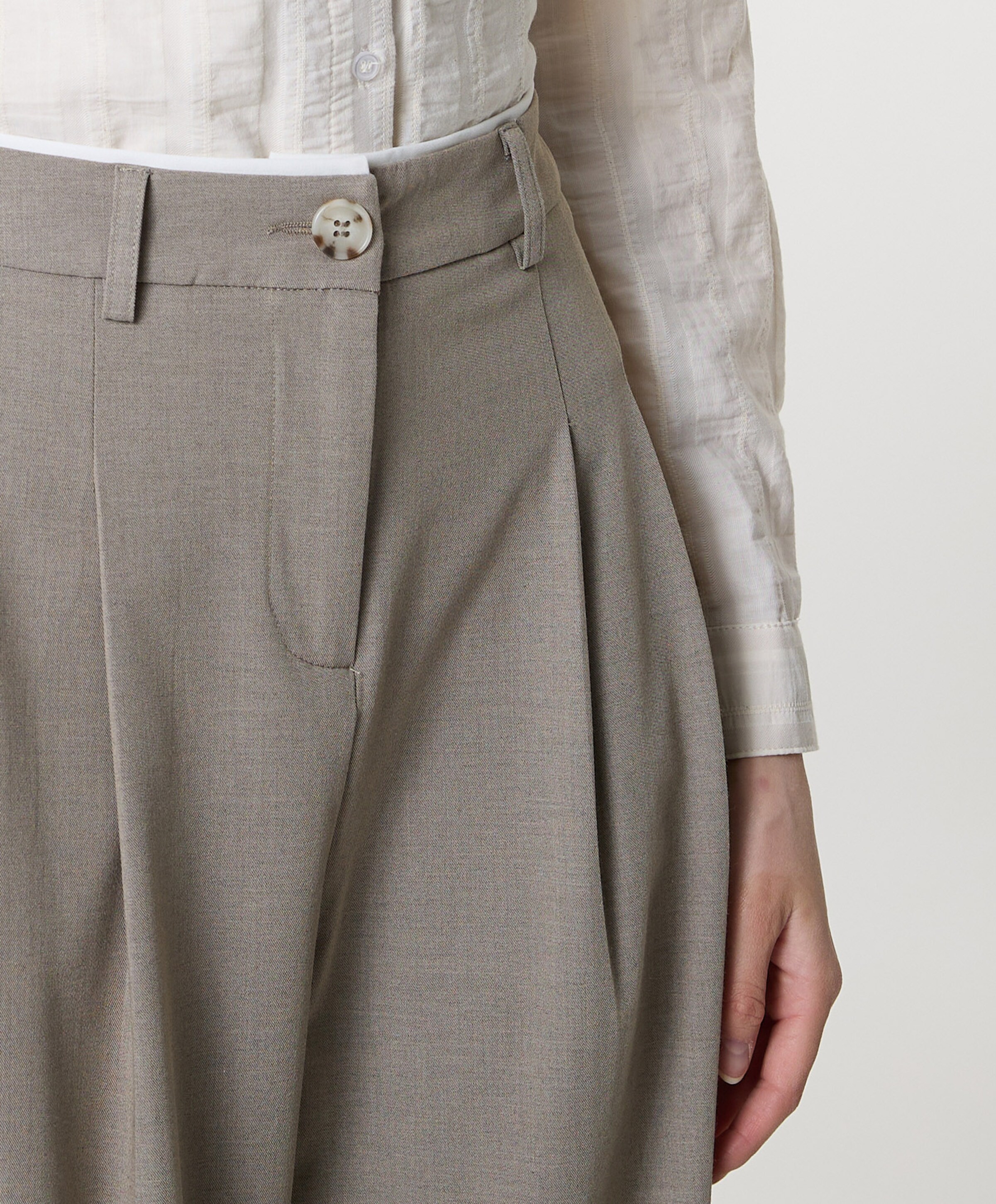 Aimée the Label dames broek beige