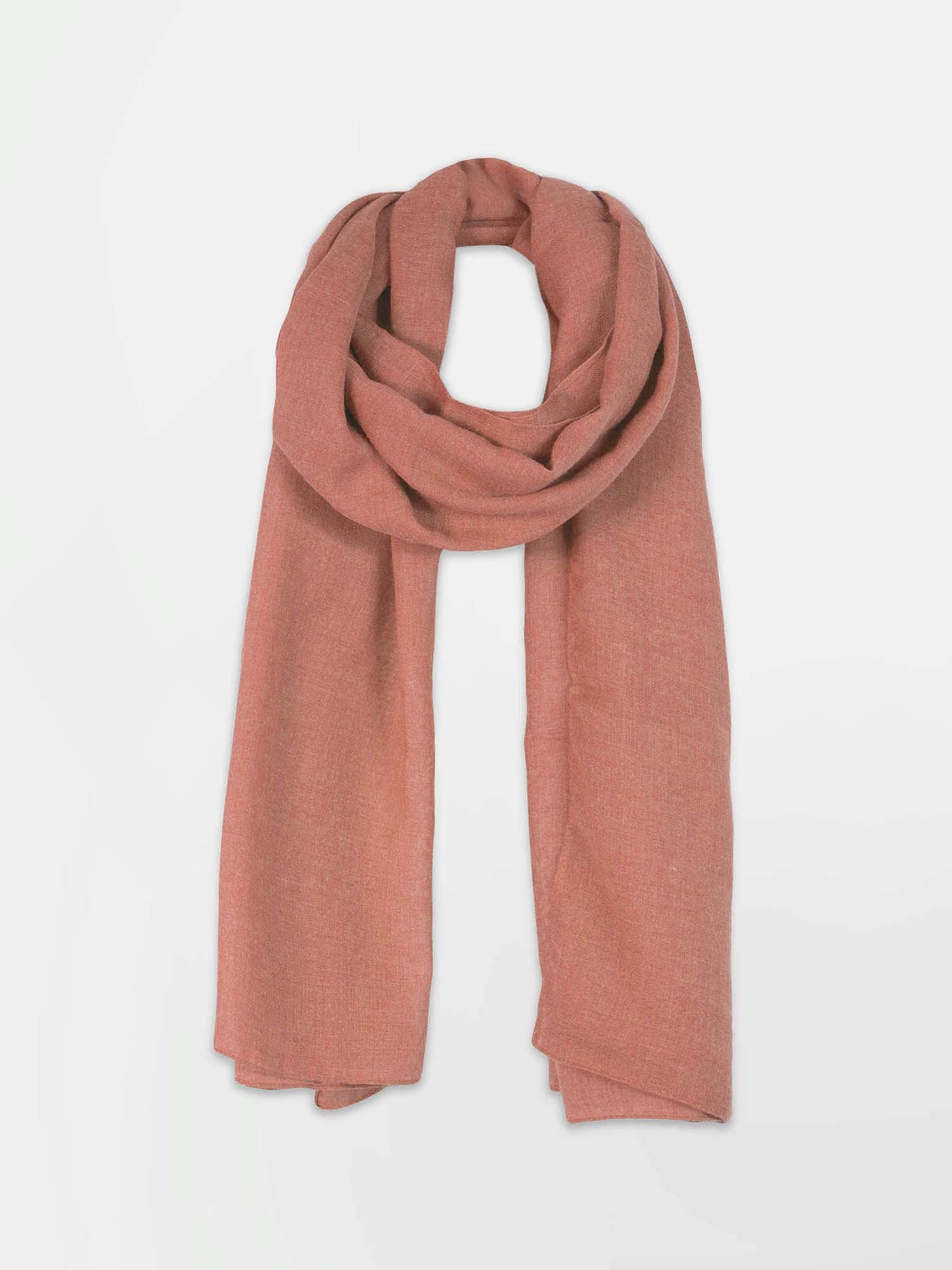 Foulard Femme Doux Rectangulaire Orange