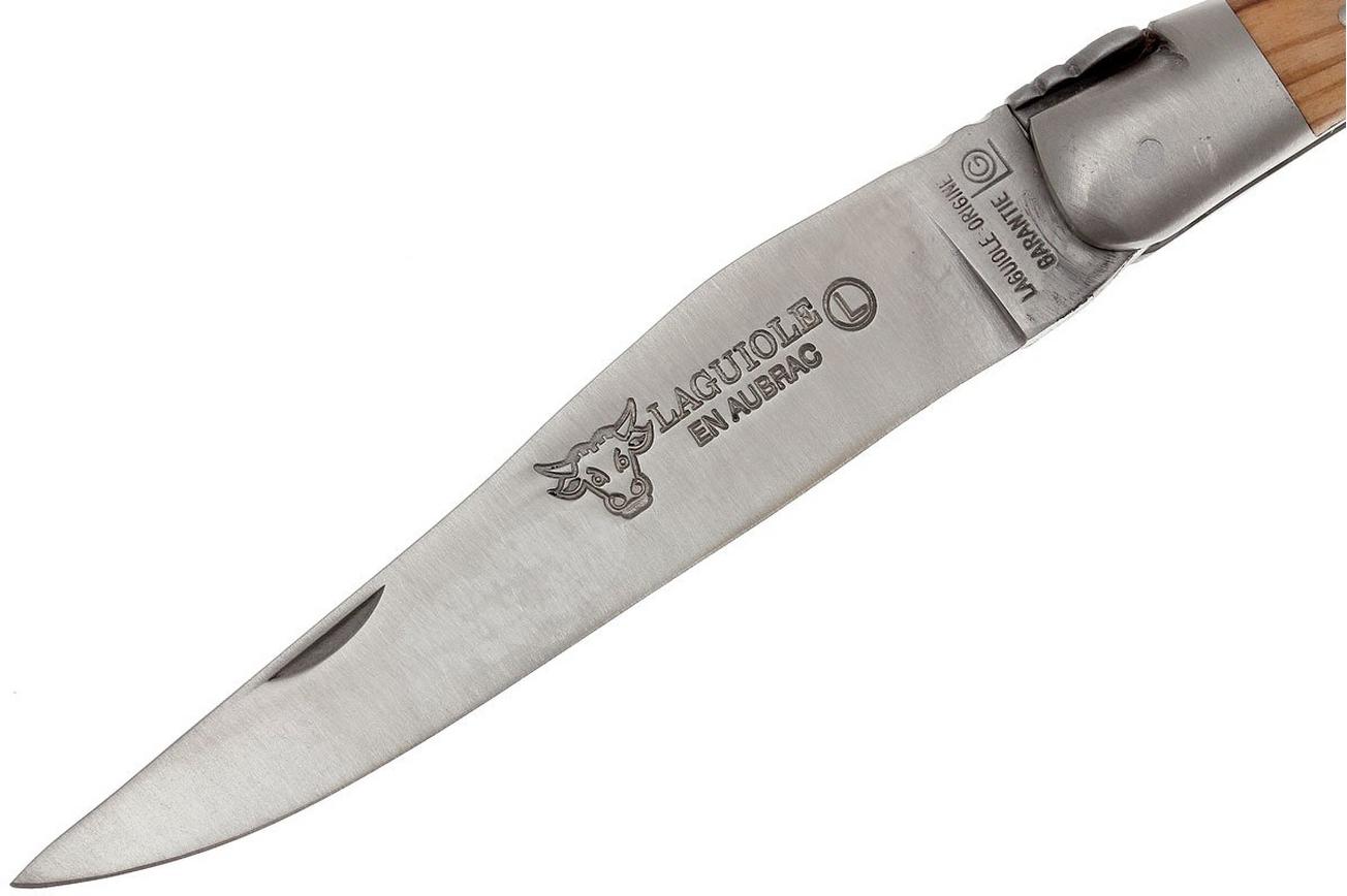 Laguiole en Aubrac Classic 12cm olijfhout L0212OLI-FSB1