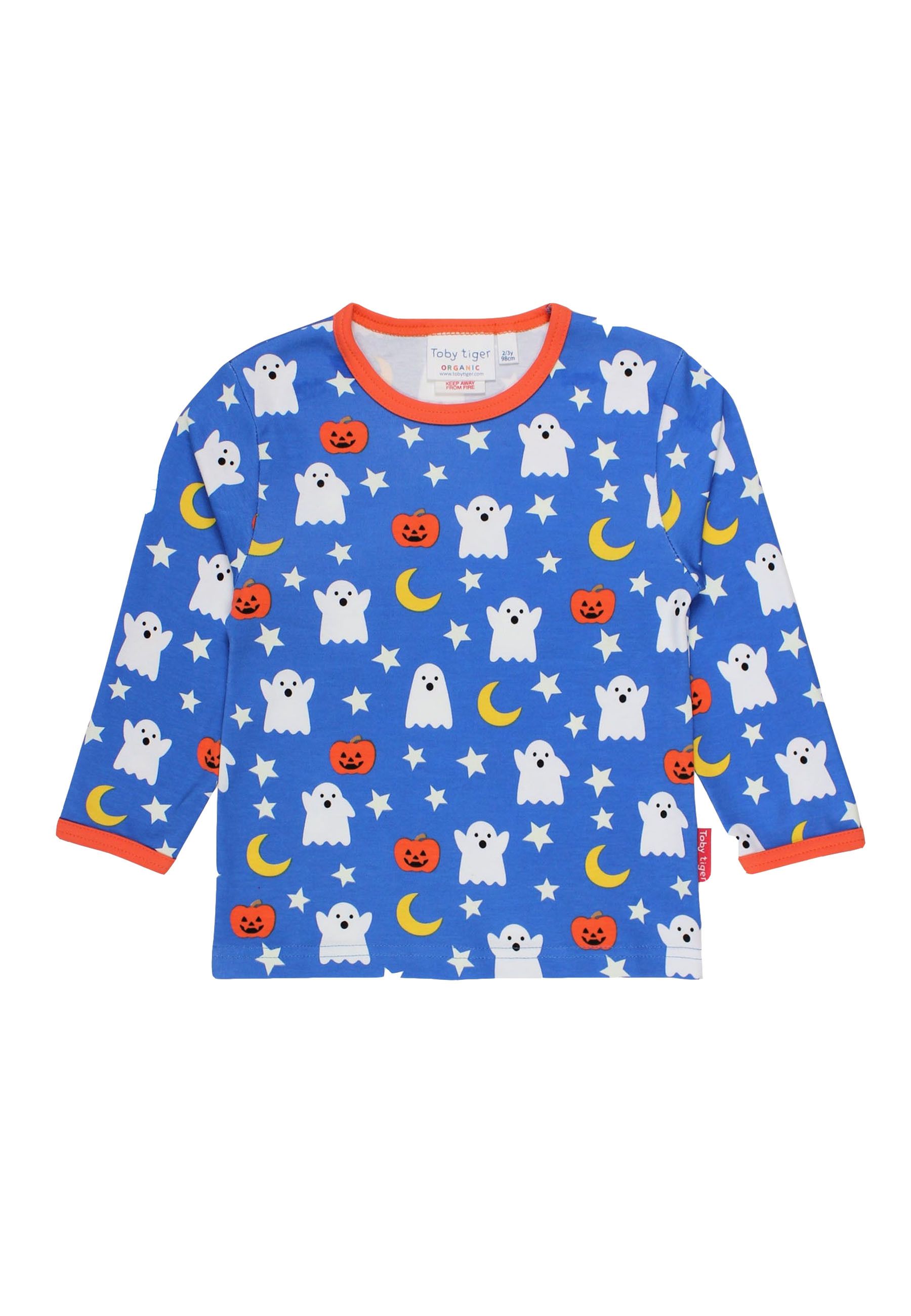 Toby Tiger Langarmshirt mit Halloween Motiv