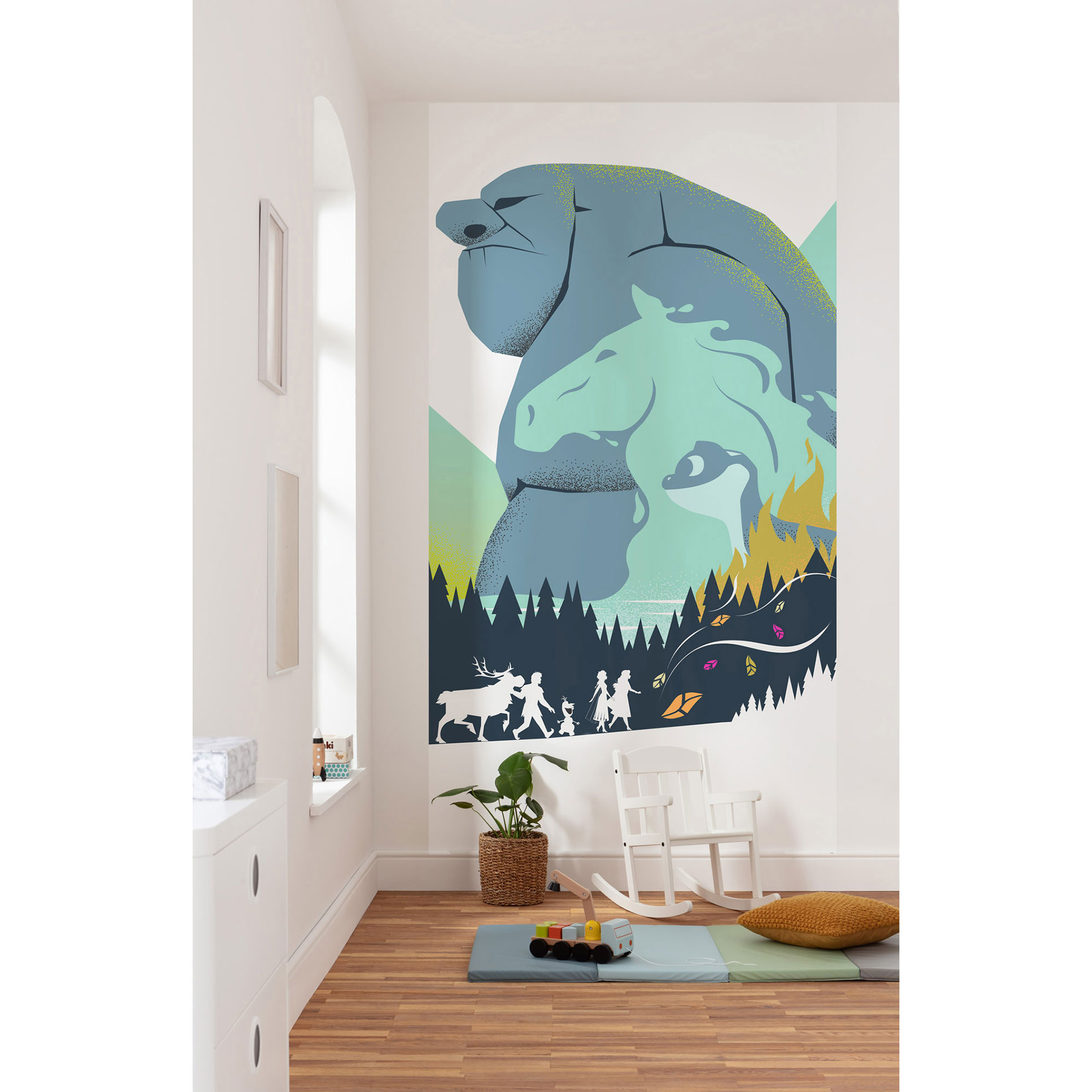 Vlies-Fototapete FROZEN ADVENTURE - bunt - 150x280 cm