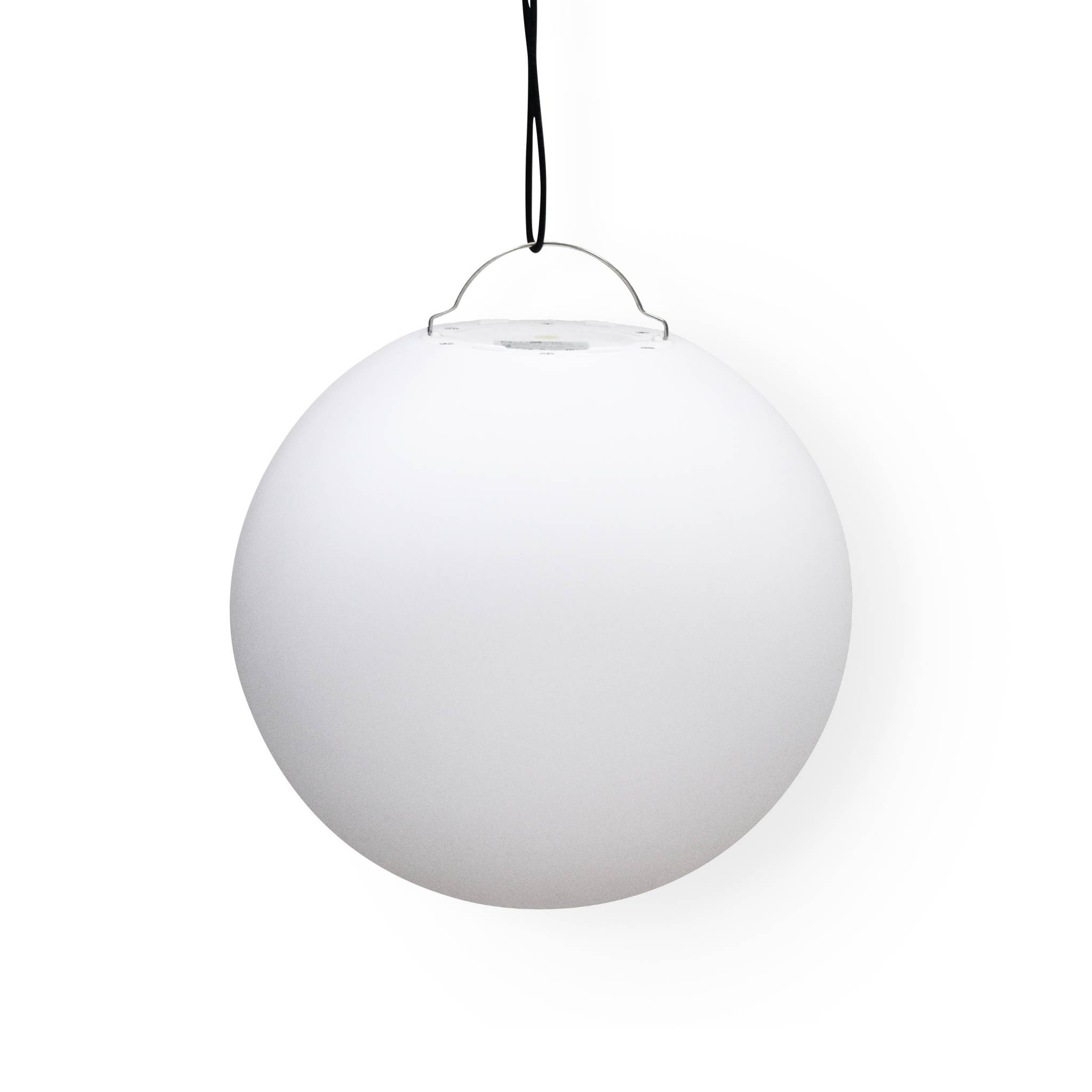 Boule led 60cm – sphère décorative lumineuse. Ø60cm. Blanc chaud. Commande à distance