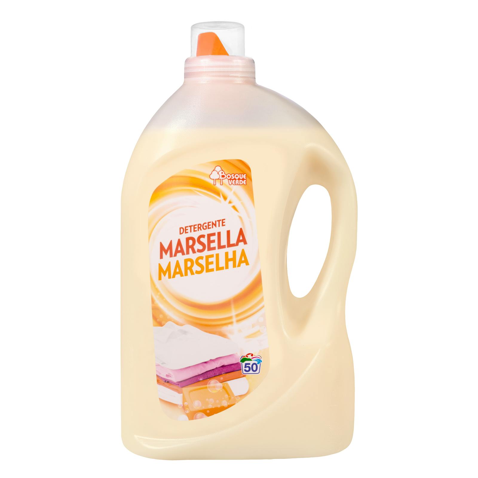 Lessive liquide au savon de Marseille naturel Green Forest