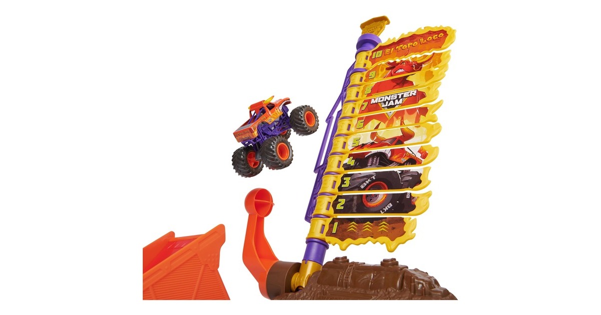Spin MasterMonster Jam - El Toro Loco's Big Air Challenge Speelgoedvoertuig  (Schaal 1:64)