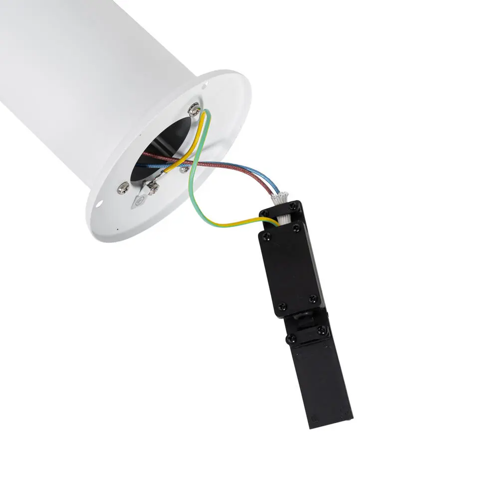 Qazqa staande buitenlampen odense wit e27