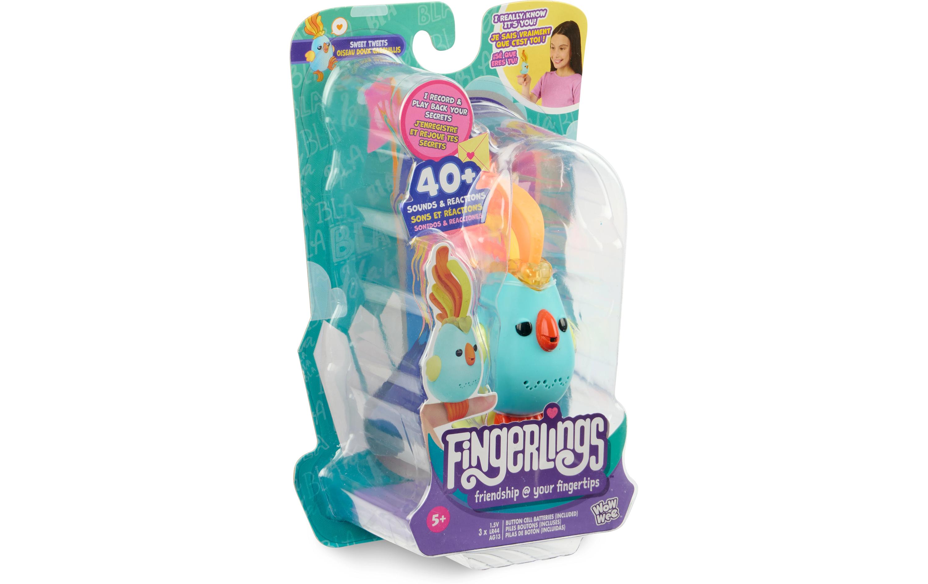 Fingerlings Bird assortiertSprechender und interaktiver Vogel