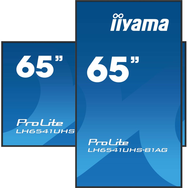 iiyama LH6541UHS-B1AG Écran d'affichage dynamique 163,8 cm (64.5