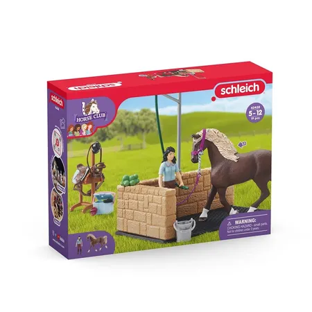 Schleich® 42438 Horse Club - Waschplatz mit Emily & Luna