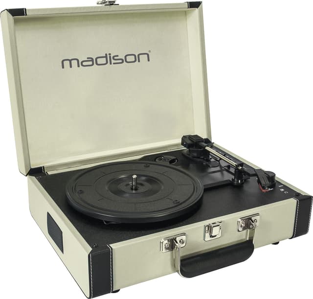 Madison Vintage Pladespiller m. Bluetooth (Cream)