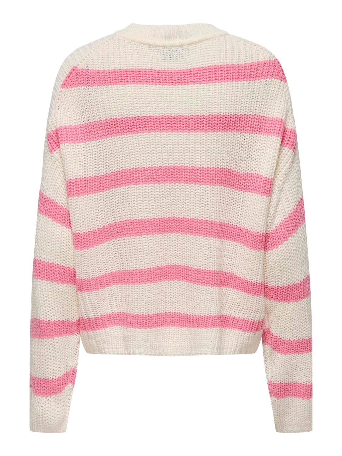 JDYJUSTY Strickpullover Eggnog