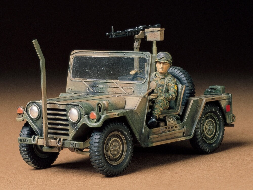 Tamiya - M151A2 Ford Mutt Modelbil Byggesæt - 1:35 - 35123