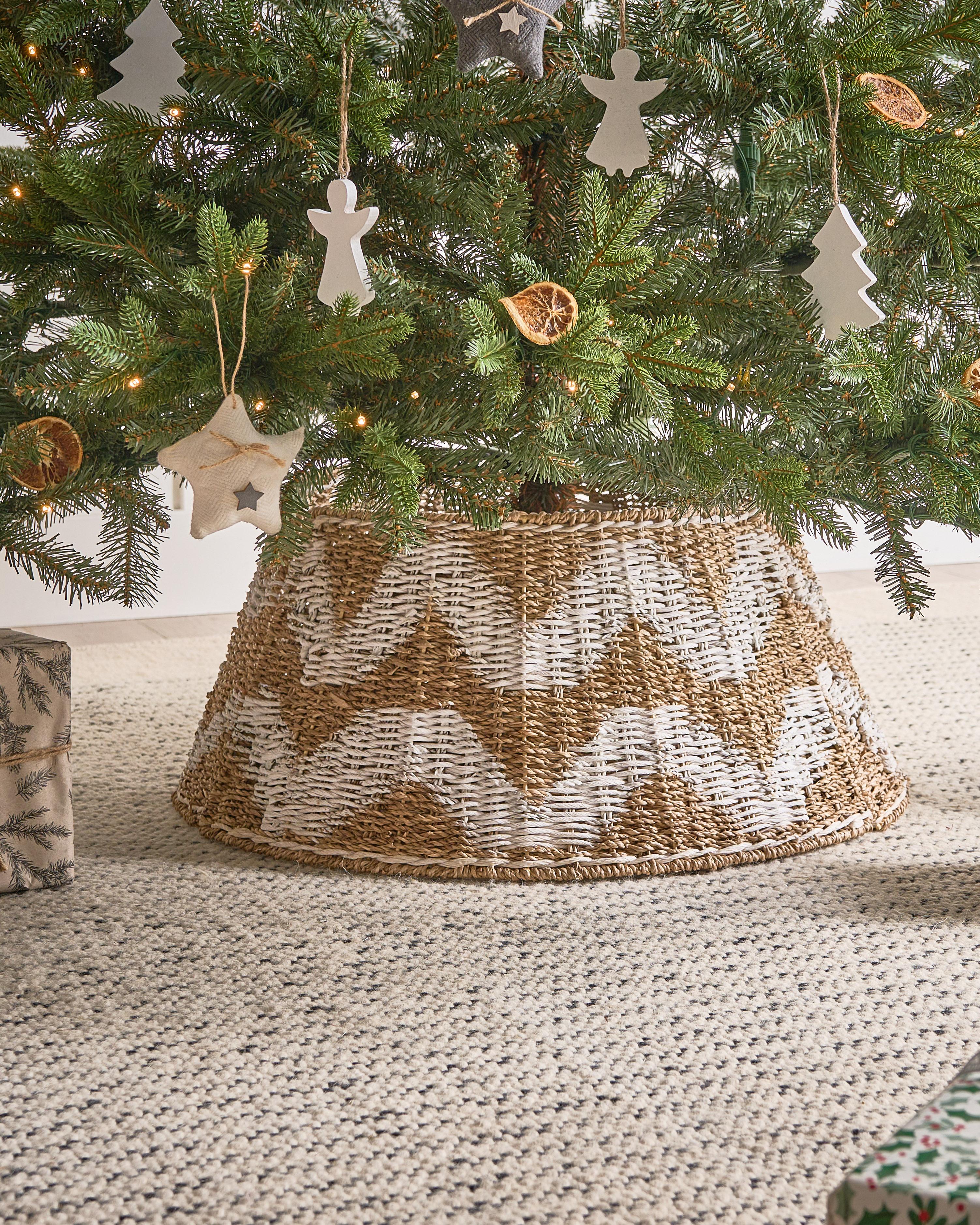 Kerstboomrok HIVER Zeegras Natuurlijk 60 cm