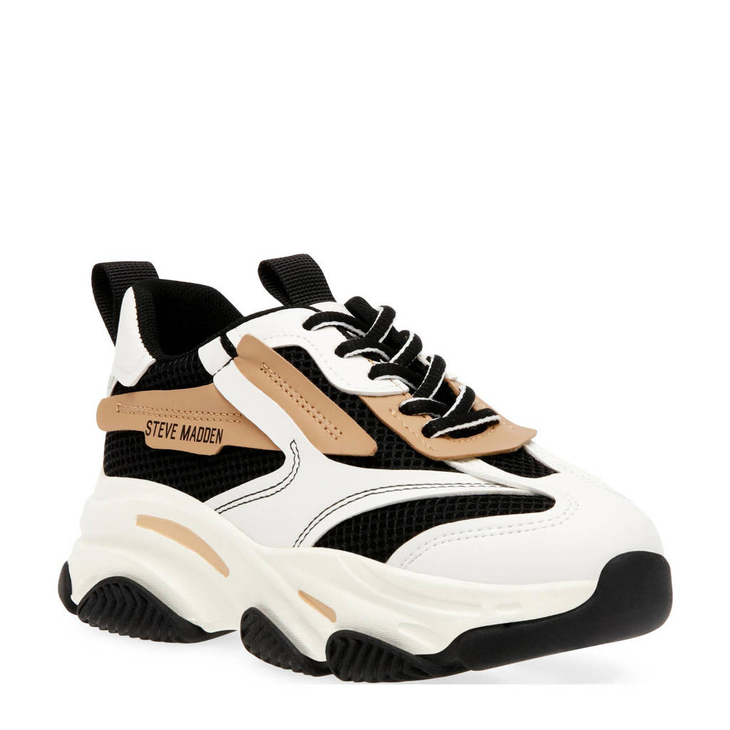 Steve Madden JPossessionchunky sneakers zwart/beige