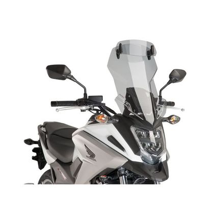 Bulle Puig Touring avec visière - Gris