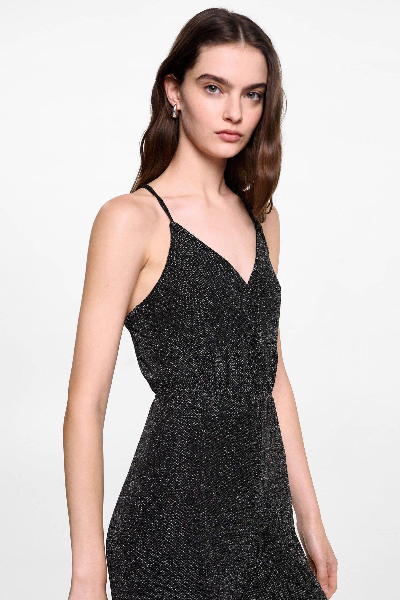 MANGO TEEN jumpsuit zwart