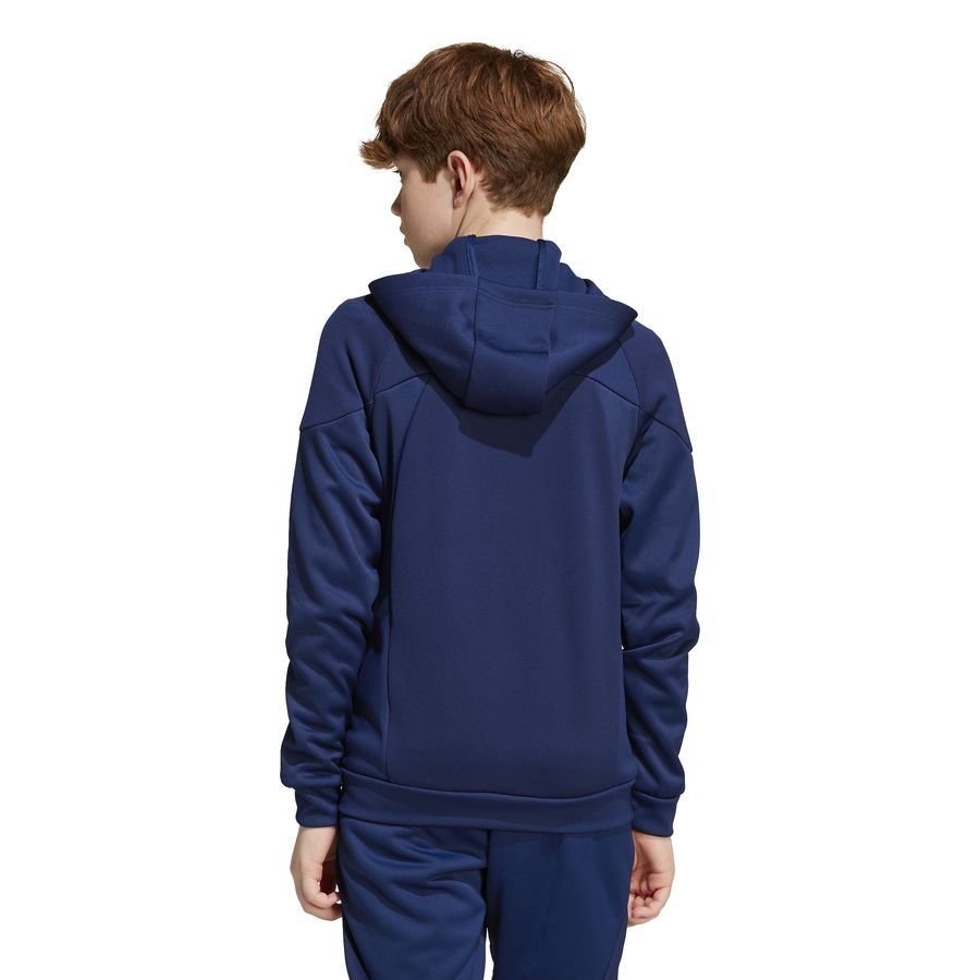 adidas Sweat à Capuche Tiro 25 Full Zip - Bleu Enfant