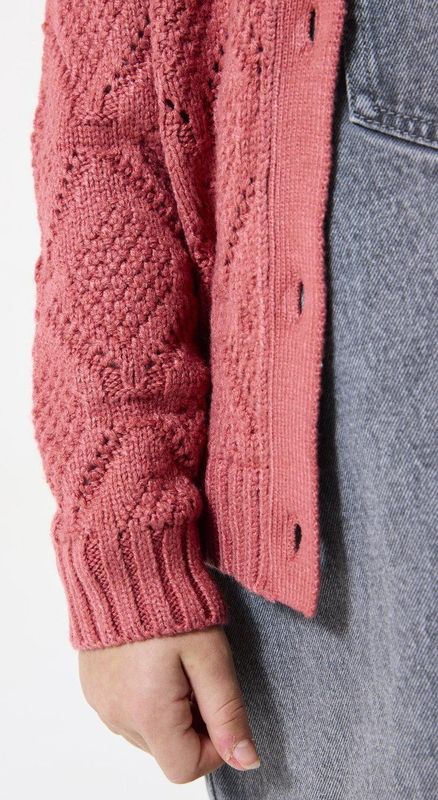 GARCIA - Vest - Roze - Viscose/Polyester