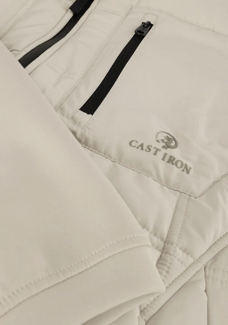CAST IRON zand cast iron jack bomber jacket cotton polar fleece