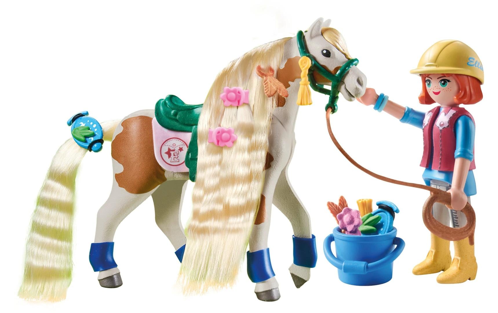 Horses of Waterfall Ellie & Pferd mit Kreppeisen 71639Pferde-Spielset