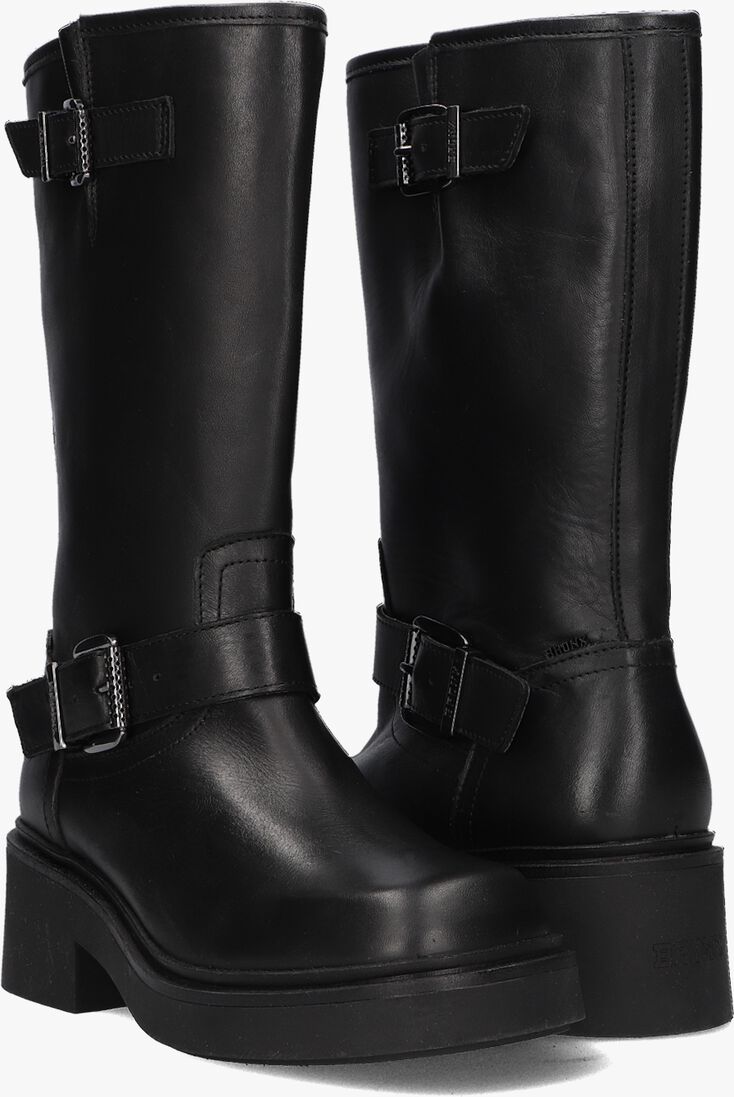 BRONX zwarte bronx biker boots daff-ey 47509