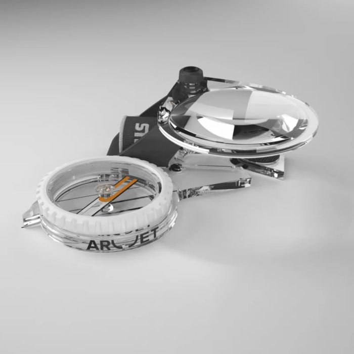 Silva Unisex Kompas og korttilbehør Arc Jet 360 Left Hvid