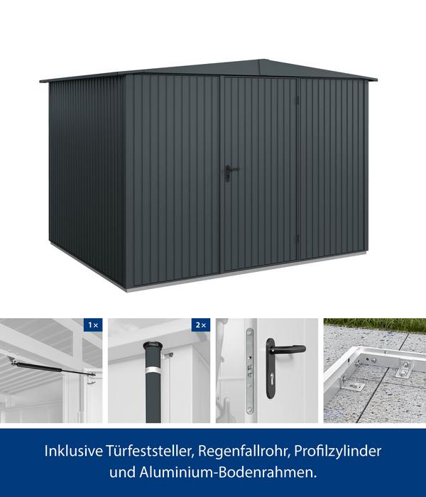 Hörmann Berry-Gerätehaus Classic-S Typ 3,