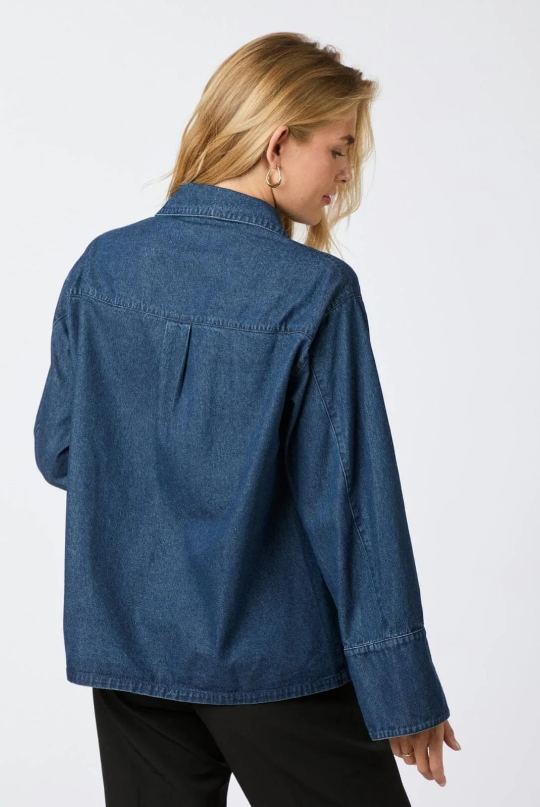 Neo Noir Starlie Denim Shirt