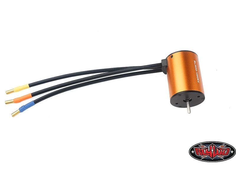 RC4WD Brushless Sensorless Motor 3650-1200KV 2-3S Brushless 3650-1200KV Innenläufer Motor mit niedriger Drehzahl für Crawler