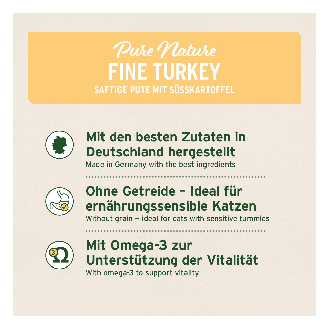 AniForte Fine Turkey Pute mit Süsskartoffel 200 g
