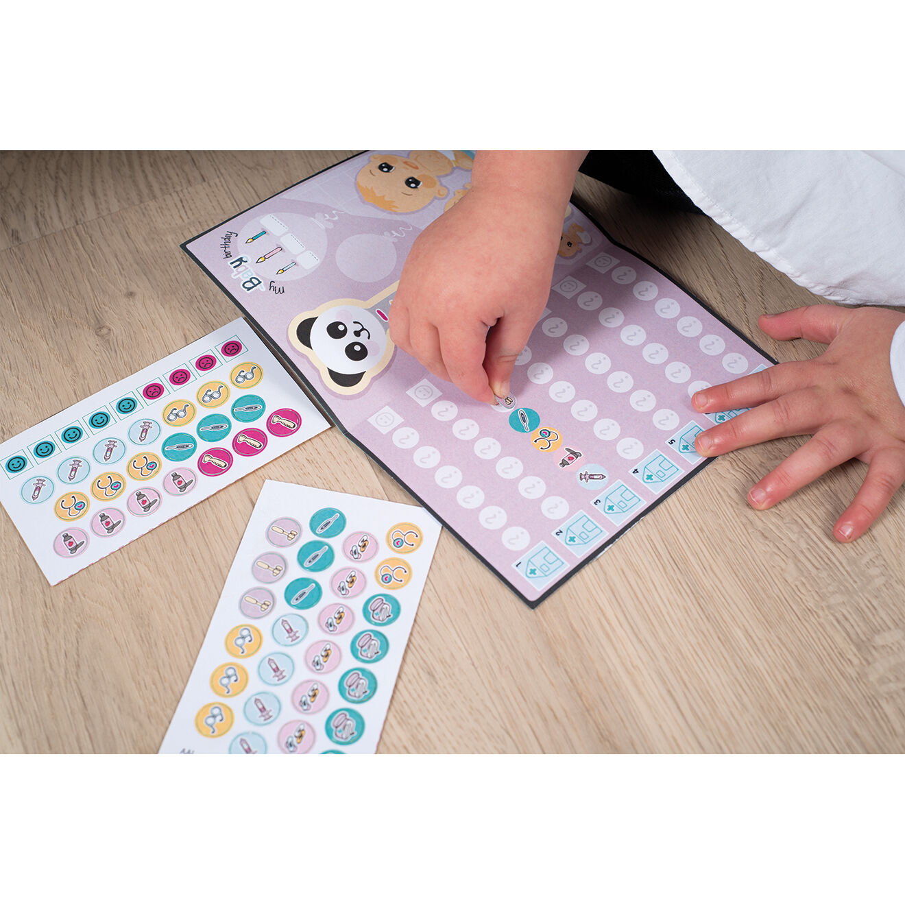 Smoby Mallette de soins baby care multicolore - 44.5x26.6x38 cm
