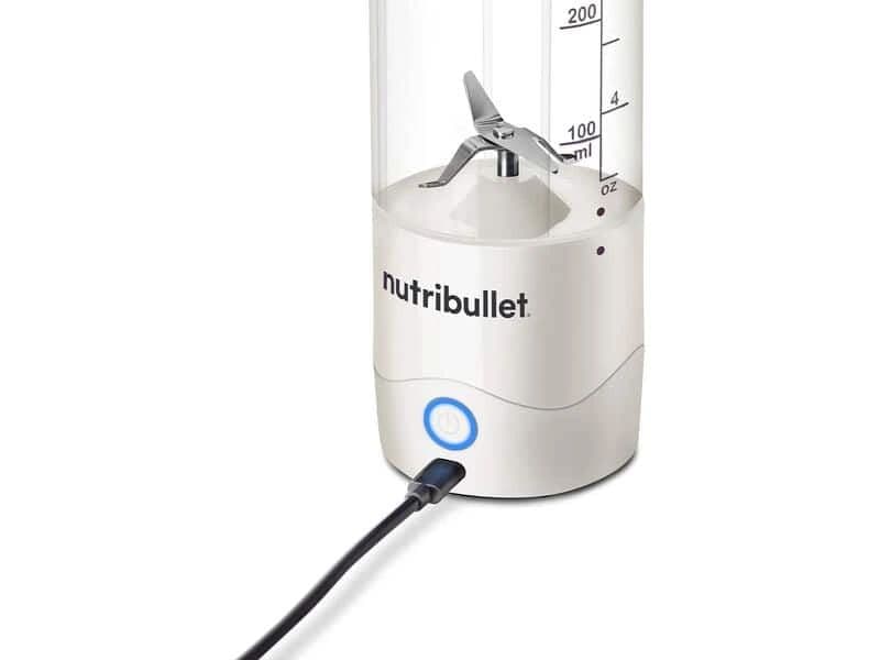 NUTRiBULLET Smoothie Maker Portable Weiss Tragbarer Blender