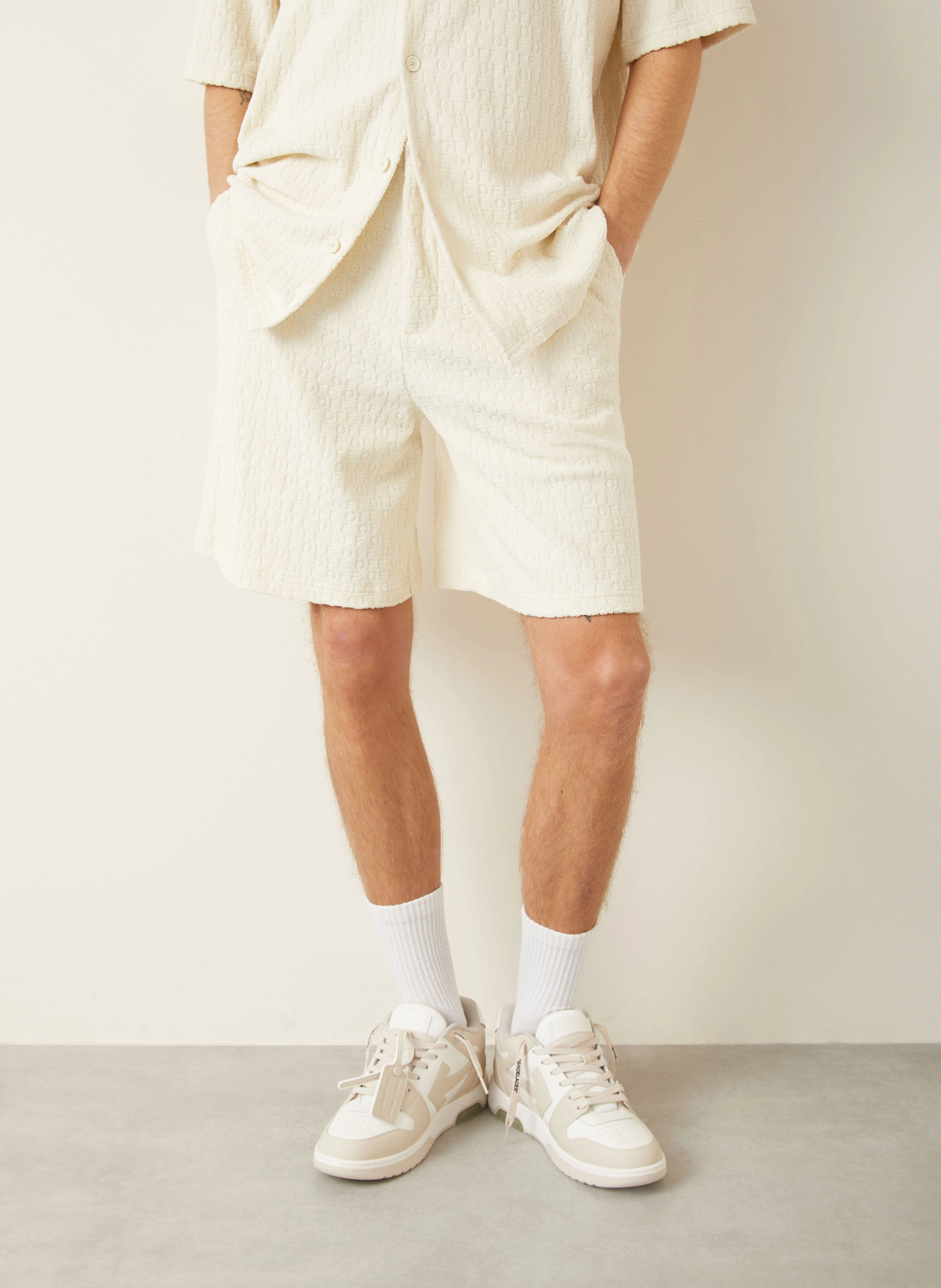 Off-White Frotteeshorts