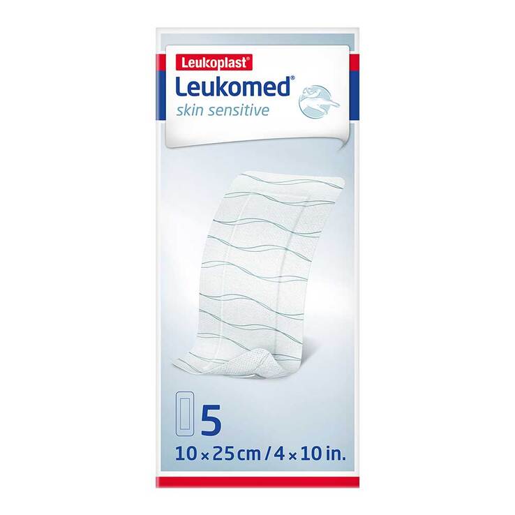 Leukomed® skin sensitive 10x25 cm, 5 St