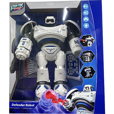 Action Zone defender robot figur 33 cm