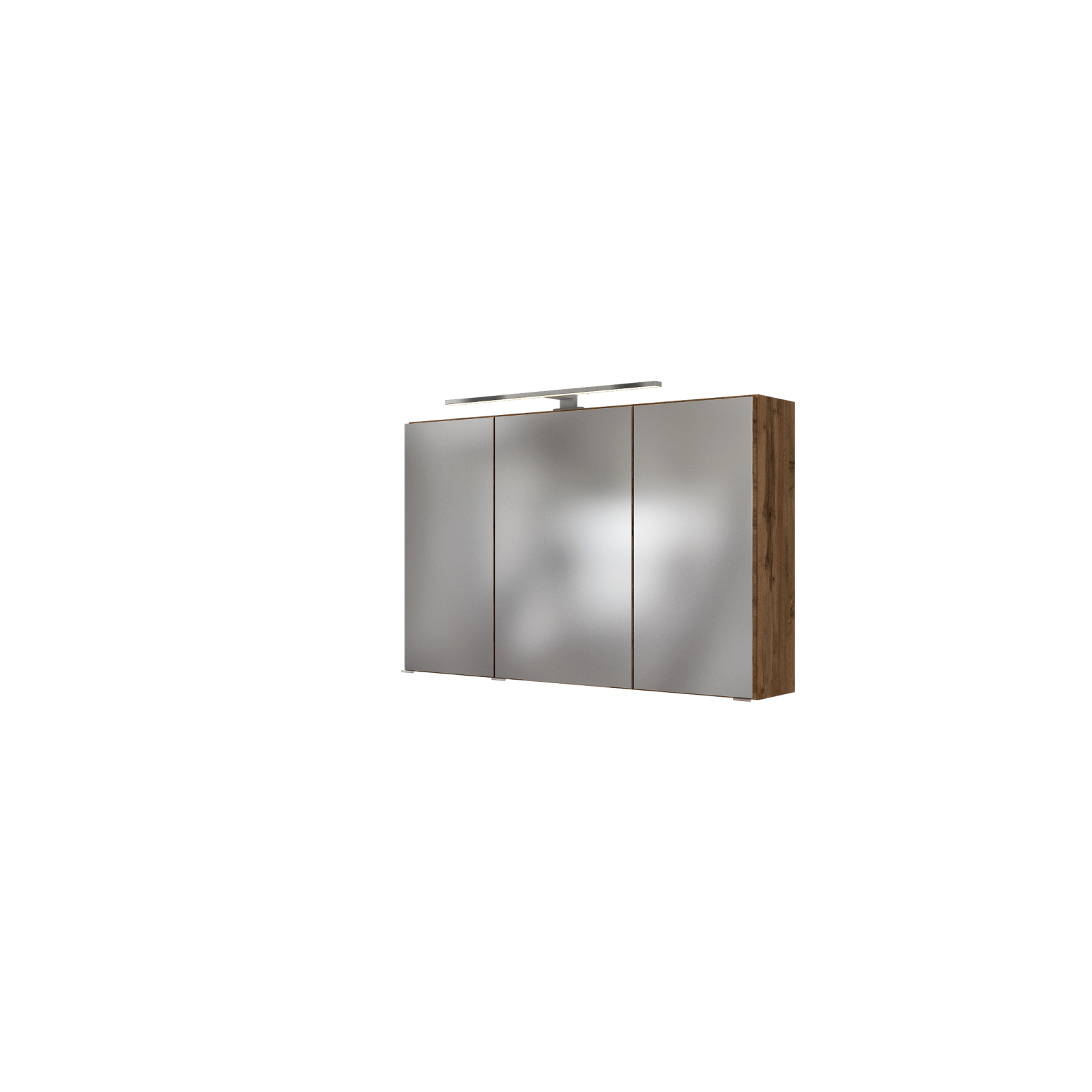 2-teiliges Badmöbel-Set BAABE - Wotan Eiche - 100 cm