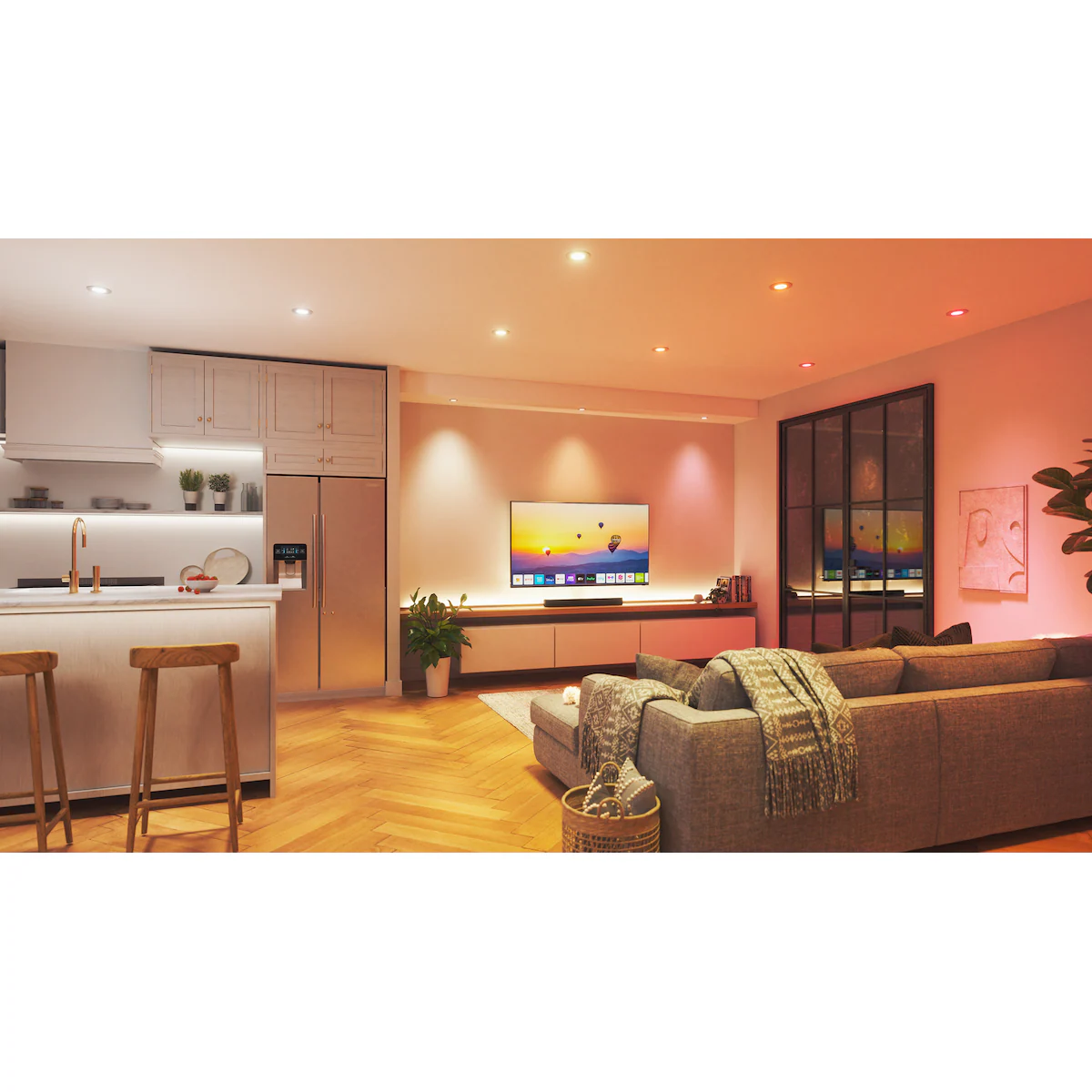 Nanoleaf Essentials Matter spotlys 6W (4-pakning)